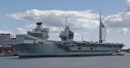 Ref-RNGB(ACC)33 HMS Prince Of Wales RO9 Aircraft Carrier Royal Navy RN Dockyard Portsmouth Hants GB 2020 (C)RLT Aviation And Maritime Images 2020 opt