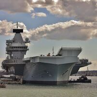 Ref-RNGB(ACC)43 HMS Queen Elizabeth RO8 Aircraft Carrier Royal Navy RN Dockyard Portsmouth Hants GB 2020 (C)RLT Aviation And Maritime Images 2020 opt
