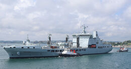 Ref-RNGB(TKS)48 RFA Tidespring Tanker-Stores Repelnishment Vessel Royal Navy Leaving Devonport Dockyard Plymouth Devon GB-2020 (C)RLT Aviation And Maritime Images 2020