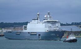 Ref-RNN(LDP)-1 HNLMS Rotterdam L800 Landing Dock Platform Vessel Royal Netherlands Navy Leaving RN Devonport Dockyard Plymouth Devon GB 2020 (C)RLT Aviation And Maritime Images 2020 opt