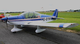 Ref-ROB-8 Robin HR200-160 G-BYNK Dunkerswell Aerodrome Devon Gt Britain 2012 (C)RLT Aviation AndMaritime Images 2018