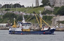 Ref-TPH21 Admiral Grenville PH550 Trawler Plymouth Sound Plymouth Devon GB 2020 (C)All Rights Reserved RLT-Aviation And Maritime Images 2021 opt