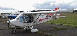 Ref-XWK1 XAir Hawk ID Unknown Dunkerswell Aerodrome Devon Gt Britain 2012 (C)RLT Aviation And Maritime Images 2018 opt