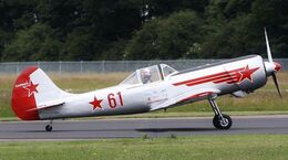 Ref-YAK50-7 Yak 50 G-YAKM Russian Air Force ~ Private Owner Cotswold Airport (Kemble) Gloucestershire GB 2010 (C)RLT Aviation And Maritime Images 2020 opt