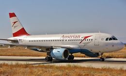 Ref A319-143 Airbus A319-112 Austrian Airlines OE-LDG Rhodes Airport Greece 2013 (C)RLT Aviation And Maritime Images 2018 opt