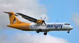 Ref A72-3 ATR 72-202 G-BWDB Aurigny Airlines London Gatwick Airport West Sussex Gt Britain 2014 (C)RLT AVIATION And Maritime Images 2018 opt