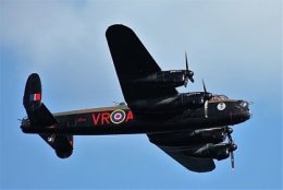 Ref ALT 35 Avro Lancaster MK 10 RAF/Canadian Warplane Heritage Museum Dawlish Airshow Gt Britain 2014 (C)RLT Aviation And Maritime Images 2018