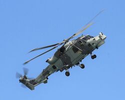 Ref AWWT17 Augusta Westland A159 Wildcat HMA2 Royal Navy ZZ375 Bournemouth Air Show Dorset GB 2016 (C)RLT Aviation And Maritime Images 2018 opt