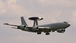 Ref B707-1 Boeing E3D Sentry RAF ZH107 RAF Brize Norton Oxfordshire Gt Britain 2013 (C)RLT Aviation And Maritime Images 2018