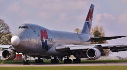 Ref B742 1 Boeing 747-2R7F G-MKGA Ex MK Airlines Stored Cotswold(Kemble) Airport Gt Britain 2013 (C)RLT Aviation And Maritime Images 2018