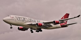 Ref B744 21 Boeing 747-4Q8 G-VBIG Virgin Atlantic Airways London Gatwick Airport Gt Britain 2014 (C)RLT Aviation And Maritime Images 2018