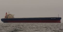 Ref BC(NG)54 Linda Fortune Bulk Carrier Torbay Deep Water Anchorage Devon Gt Britain 2012 (C)RLT Aviation And Maritime Images 2018 opt