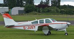 Ref BON33-2 Beech F33A Bonanza North Weald Aerodrome Essex Gt Britain 2013 (C)RLT Aviation And Maritime Images 2018 opt