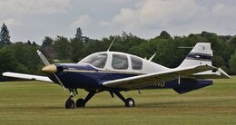 Ref BPUP6 Beagle B121 Pup Srs2 G-AXNS RAF Cosford Shropshire Gt Britain 2013 (C)RLT Aviation And Maritime Images 2018 opt
