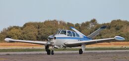 Ref BZP3 Beech P35 Bonanza Lydd Airport Kent Gt Britain 2012 (C)RLT Aviation And Maritime Images 2018 opt