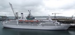 Ref C-L-CM1 Astor Cruise And Maritime Voyages Falmouth Docks Cornwall Gt Britain 2013 (C)RLT Aviation And Maritime Images 2018