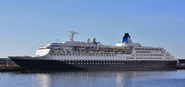 Ref C-LSG1 Saga Sapphire Cruise Ship Saga Cruise Line Port Of Funchal Madeira 2013 (C)RLT Aviation And Maritime Images 2018