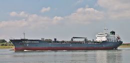 Ref CSST109 Elisalex Schulte Tanker Approaching Rotterdam Docks Holland 2017 (C)RLT Aviation And Maritime Images 2018 opt