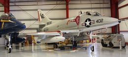Ref DA4-2 Douglas TA-4J Skyhawk 158722 USN Ack-Valiant Air Command Warbirds Museum Titusville Florida USA 2015 (C)RLT Aviation And Maritime Images 2018 opt