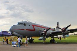 Ref DC4-12 Douglas C54E Skymaster N500EJ Berlin Airlift Historical Foundation EAA Lakeland Airport Florida USA 2015 (C)RLT Aviation And Maritime Images 2018 opt