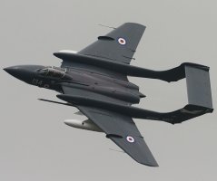Ref DH110-29 De Havilland DH110 Sea Vixen D3 Ex Royal Navy DeHavilland Aviation Ltd RNAS Culdrose Cornwall Gt Britain 2013 (C)RLT Aviation And Maritime-Images 2018