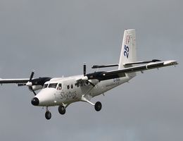 Ref DHC6-1 De Havilland DHC6 Twin Otter Isles Of Scilly Skybus G-ISSG Lands End Airport Cornwall Gt Britain 2013 (C)RLT Aviation And Maritime Images 2018 opt