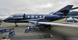Ref F20-1 Dassault Falcon F20 G-FRAK Cobham Aviation RNAS Culdrose Cornwall Gt Britain 2010 (C)RLT Aviation And Maritime Images 2018