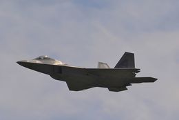 Ref F22-19 Lockheed Martin F22 Raptor USAF 09-191 Duxford Aerodrome Cambridgeshire Gt Britain 2016 (C)RLT Aviation And Maritime Images 2018 opt