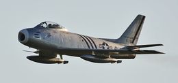 Ref F86-8 North American F86A Sabre USAF Private Owner 8178 G-SABR Duxford Aerodrome Cambridgeshire Gt Britain 2016 (C)RLT Aviation And Maritime Images 2018 opt