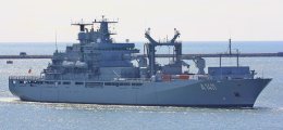 Ref FA3 FGS Berlin A1411 German Navy Plymouth Sound Devon Gt Britain 2010 (C)RLT Aviation And Maritime Images 2018