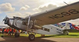 Ref FTM-4 Ford 5AT-B Trimotor Evergreen Aviation NC9645 EAA Lakeland Airport Florida USA 2015 (C)RLT Aviation And Maritime Images 2018 opt