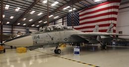 Ref GF14-5 Grumman F14 Tomcat 161134 USN Ack-Valiant Air Command Titusville Florida USA 2015 (C)RLT Aviation And Maritime Images 2018 opt