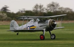 Ref GLD10 Gloster Gladiator 1 K7985 G-AMRK Ex RAF The Shuttleworth Trust Old Warden Bedfordshire Gt Britain 2013 (C)RLT Aviation And Maritime Images 2018