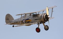 Ref GLD21 Gloster Gladiator 1 K7985 G-AMRK Ex RAF The Shuttleworth Trust Old Warden Aerodrome Bedfordshire Gt Britain 2013 (C)RLT Aviation And Maritime Images 2018