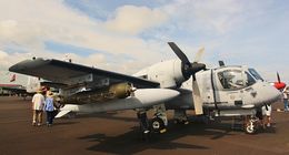Ref GOV1-5 Grumman OV1 Mohawk 0-15958 N10VD EAA Lakeland Airport Florida USA-2015 (C)RLT Aviation And Maritime Images 2018 opt
