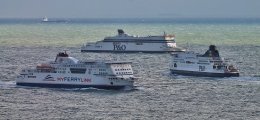 Ref GP-5 Ferries Crossing The English Channel Near Dover Kent Gt Britain 2012 (C)RLT Aviation And Maritime Images 2018