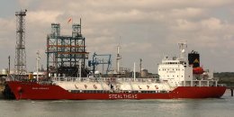 Ref GT11 Gas Legacy Gas Tanker Fawley Refinery Hampshire Gt Britain 2010 (C)RLT Aviation And Maritime Images 2018