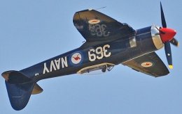 Ref HSF46 Hawker Sea Fury ISS Royal Australian Navy/Owner Unknown 369/F-AZXL Duxford Aerodrome Gt Britain 2010 (C)RLT-Aviation And Maritime Images 2018