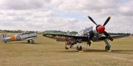Ref HSF49 Hawker Sea Fury ISS Royal Australian Navy/Owner Unknown 369/ F-AZXL Duxford Aerodrome Cambs Gt Britain 2010 (C)RLT Aviation And Maritime Images 2018