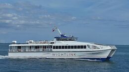 Ref PF51 Wight Ryder 1 Passenger Ferry Eastern Solent Hampshire Gt Britain 2019 C)RLT Aviation And Maritime Images 2018 opt
