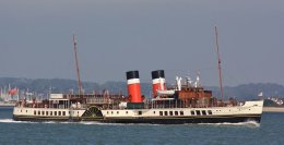 Ref PSD7 Waverley Preserved Paddle Steamer Southampton Water Hampshire Gt Britain 2010 (C)RLT Aviation And Maritime Images 2018
