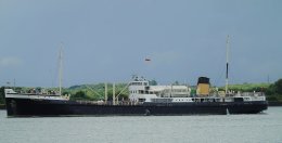 Ref PSGB-18 Shieldhall Preserved Steam Cargo Ship Southampton Water Hampshire Gt Britain 2017 (C)RLT Aviation And Maritime Images 2018