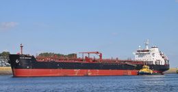 Ref PVT250 Baltic Merchant Tanker Approaching Port Of Rotterdam Holland 2017 (C)RLT Aviation And Maritime Images 2018 opt