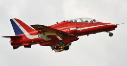 Ref RAR-11 BAE Hawk T1A XX266 RAF Red Arrows Display Team Cotswold (Kemble) Airport Gloucestershire Gt Britain 2010 (C)RLT Aviation And Maritime Images 2018