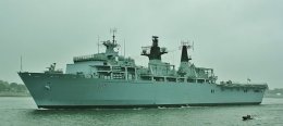 Ref RNGB(DL)10 HMS Albion L15 Dock Landing Ship Royal Navy Plymouth Devon Gt Britain 2012 (C)RLT Aviation And Maritime Images 2018