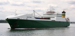 Ref RNGB(RO)1 Eddystone Ro Ro MOD Andrew Weir Shipping Southampton Water Hampshire Gt Britain 2010 (C)RLT Aviation And Maritime Images 2018