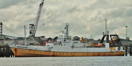 Ref RSV-26 Odyssey Explorer Research Vessel Falmouth Docks Cornwall Gt Britain 2012 (C)RLT Aviation And Maritime Images 2018