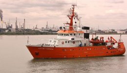 Ref RSV43 Victor Hensen Research Ship Southampton Water Hampshire Gt Britain 2010 (C)RLT Aviation And Maritime Images 2018