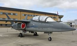 Ref TEX-4 Textron Airland Scorpion N531TA RNAS Yeovilton Somerset Gt Britain 2015 (C)RLT Aviation And Maritime Images 2018 opt