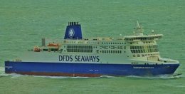 Ref VFDF41 Dunkerque Seaways DFDS Dover Kent Gt Britain 2012 (C)RLT Aviation And Maritime Images 2018